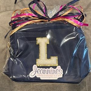 Cosmetic/Accessories Case emboldened with Letter “L”